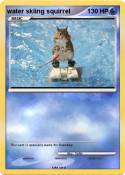 water skiing