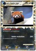 red cheeta man