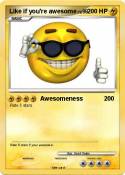 Like if you're