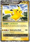 Red's Pikachu