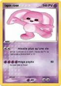 lapin rose