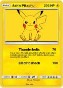 Ash’s Pikachu