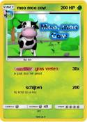 moo moo cow