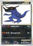 dark grey mon