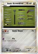 Sonic Screwdriv