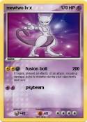mewtwo lv x