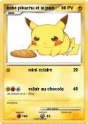 bebe pikachu et
