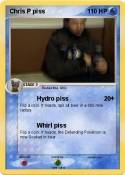 Chris P piss