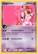 dragon bleu