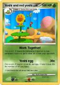 Yoshi and red