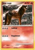 loup rouge