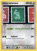stamp netherlan