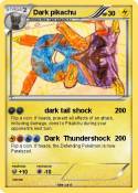 Dark pikachu