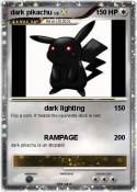 dark pikachu