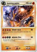 burning gojira