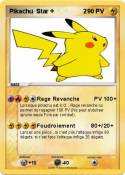 Pikachu Star +