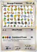 Strange Pokemon