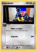 Unspeakable