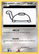 mine turtle!!!
