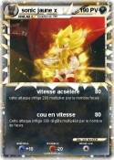 sonic jaune x