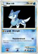 Blue cub