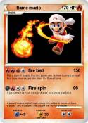 flame mario