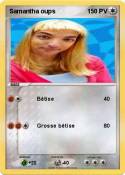 Samantha oups