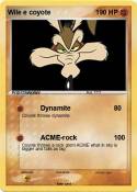 Wile e coyote
