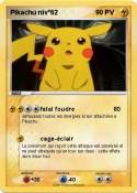 Pikachu niv°62