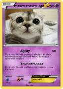 meow meow cat