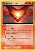 Wil you marry