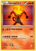 infernape LV
