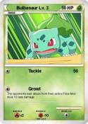 Bulbasaur Lv. 3