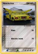 Pikachu bus