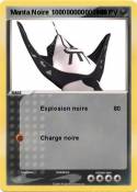 Manta Noire