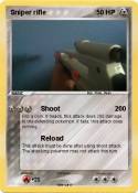 Sniper rifle