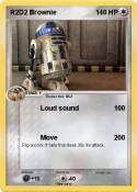 R2D2 Brownie