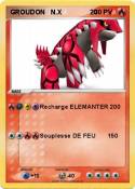 GROUDON N.X