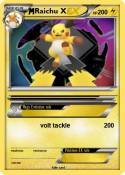 Raichu X