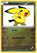 face of evil