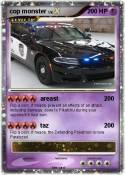 cop monster