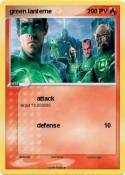 green lanterne