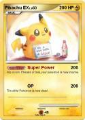 Pikachu EX