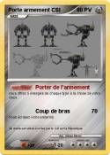 Porte armement