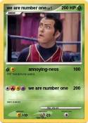 we are number