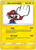 slap hand mario