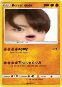 Korean dude