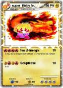 super Kirby feu