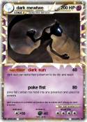 dark mewtwo