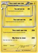 You cant see